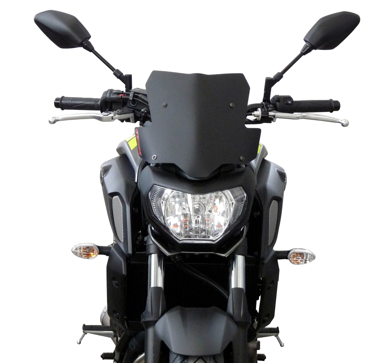 Fabbri Windscherm Yamaha Mt Touring Satijn Zwart Yx Xdx