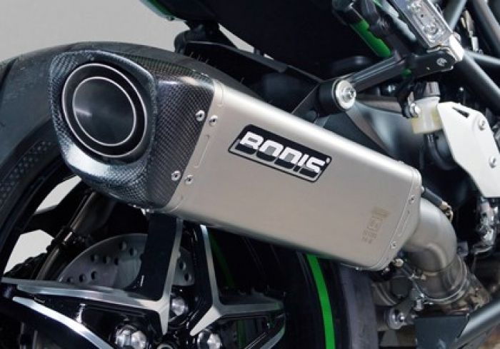 Bodis uitlaat Kawasaki Ninja 1000SX vanaf 2020 V4-M-CA Titanium