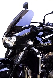 Fabbri windscherm Kawasaki Z1000 2003-2006 satijn zwart