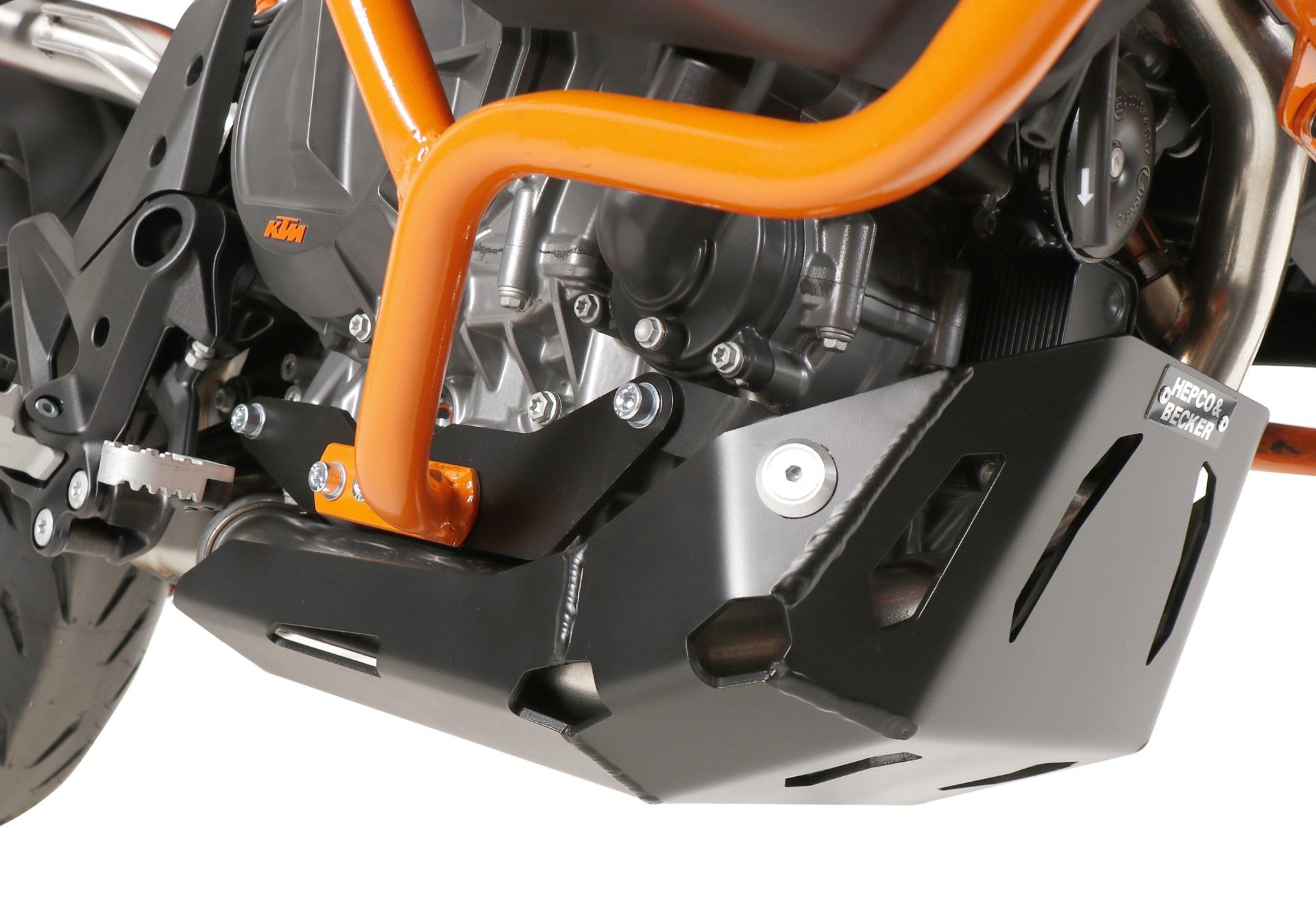 Hepco en Becker motorblok bescherming KTM 890 SMT v.a 2023