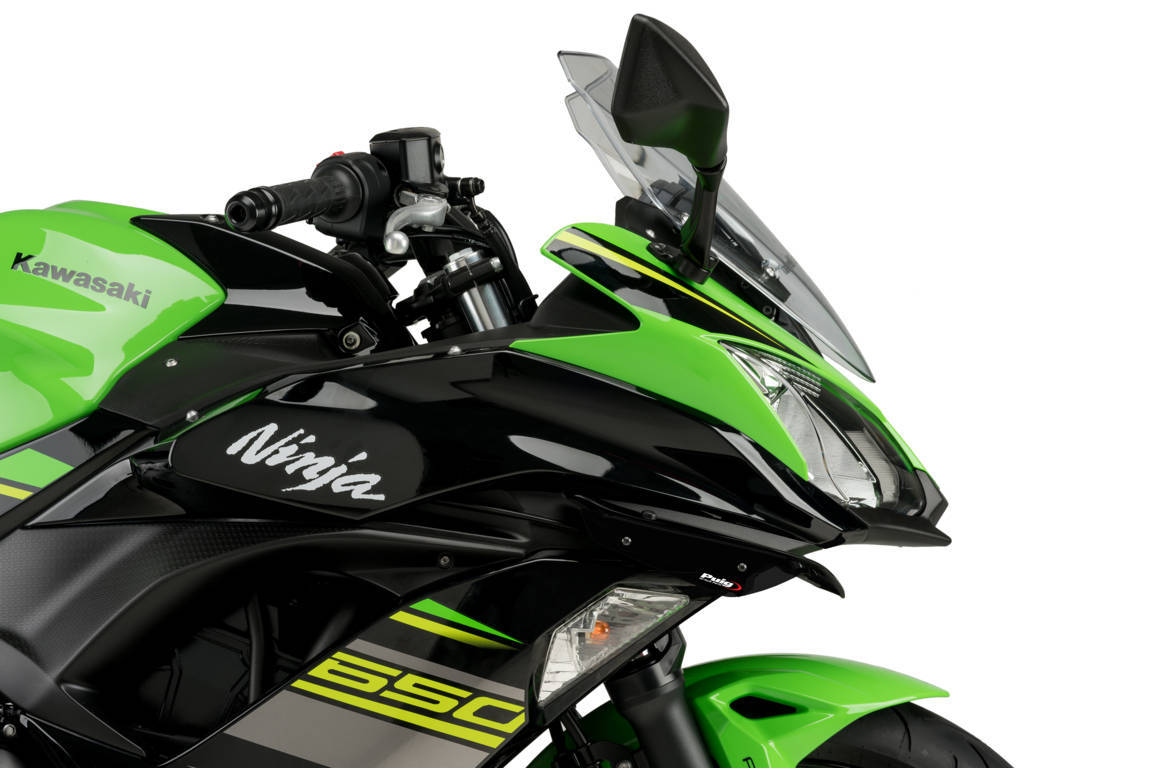 Puig downforce spoilers Kawasaki Ninja 650 2017-2019