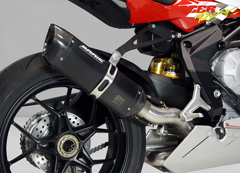 Bodis uitlaat MV Agusta F3 / Brutale / 675 / 800 2012-2015 P-Tec