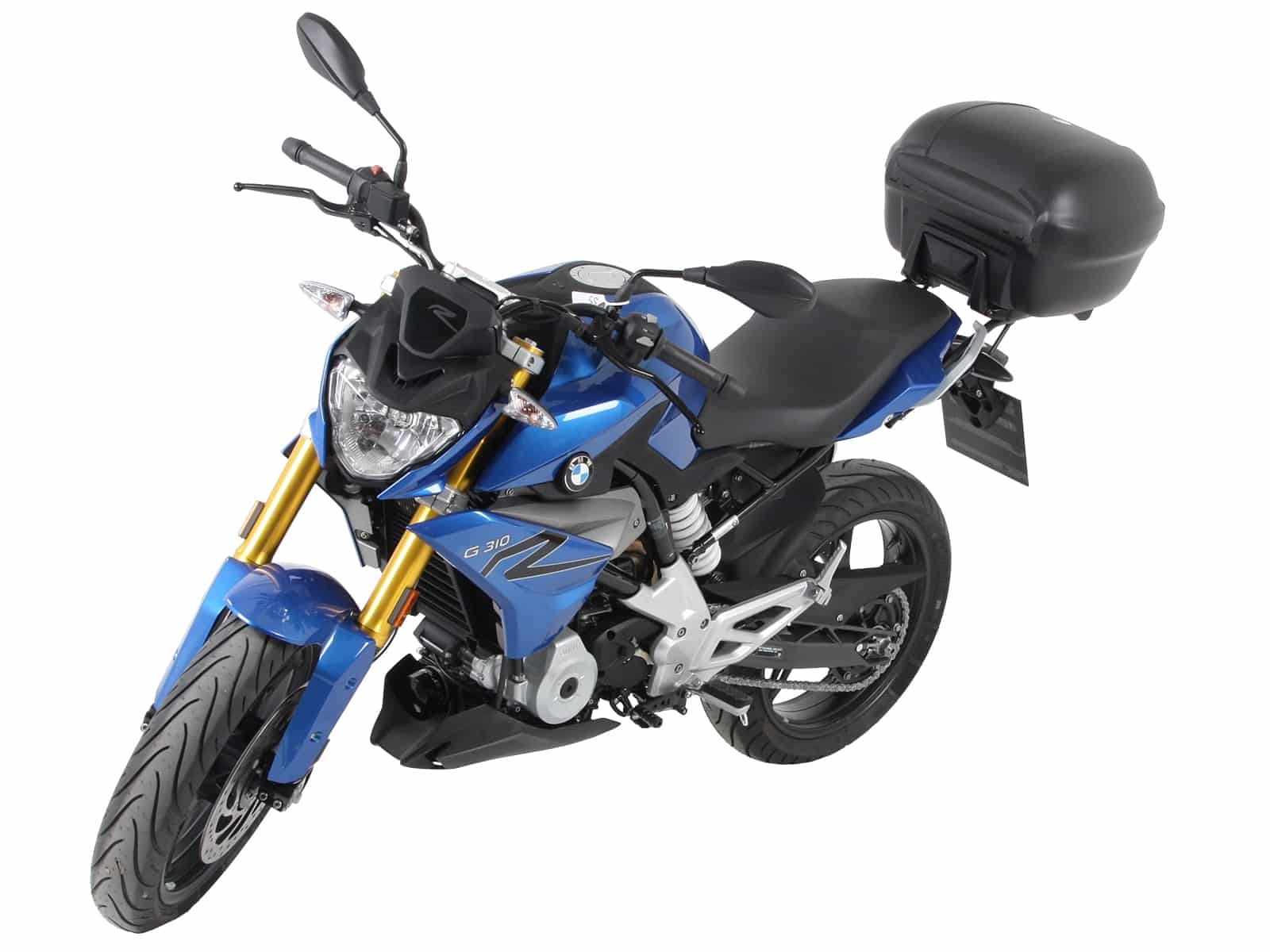 Hepco en Becker Alurack rek topkoffer BMW G310R 