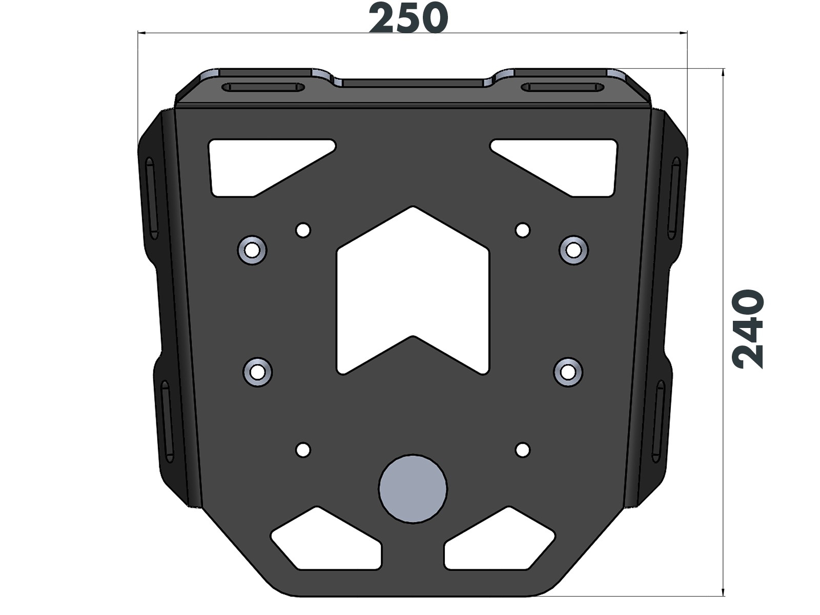 Hepco en Becker bagage drager Yamaha Tracer 700 2016-2020 Minirack