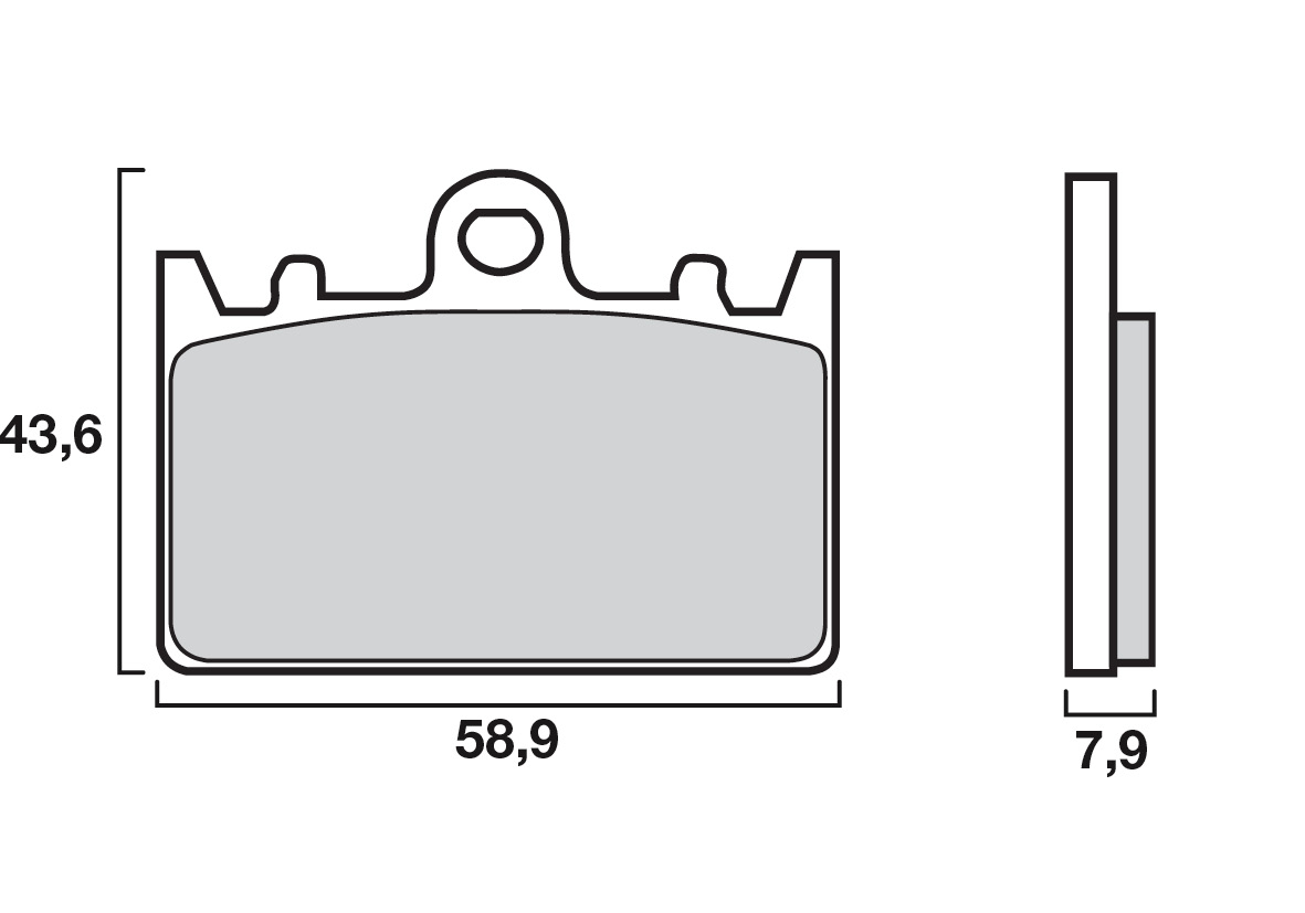 Brembo remblokken