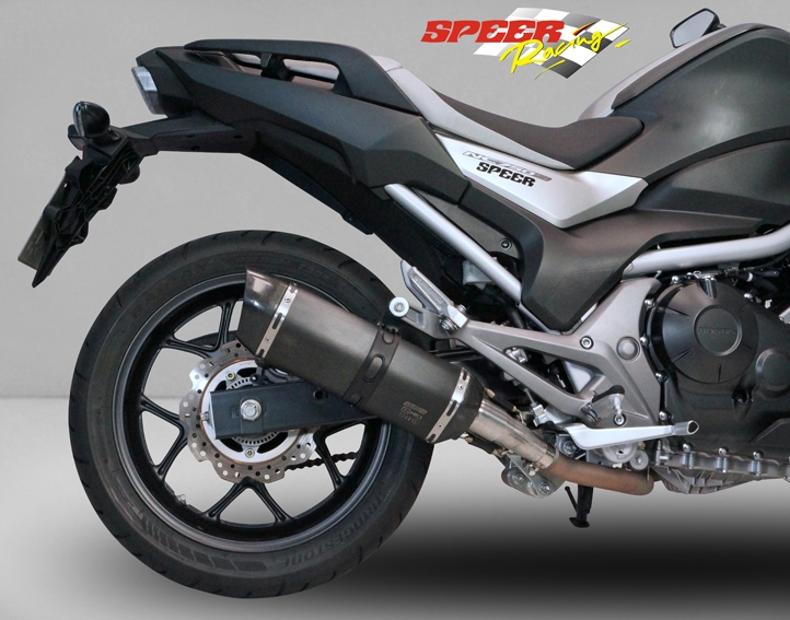 Bodis uitlaat Honda NC750 X / S vanaf 2016 P-Tec IIN