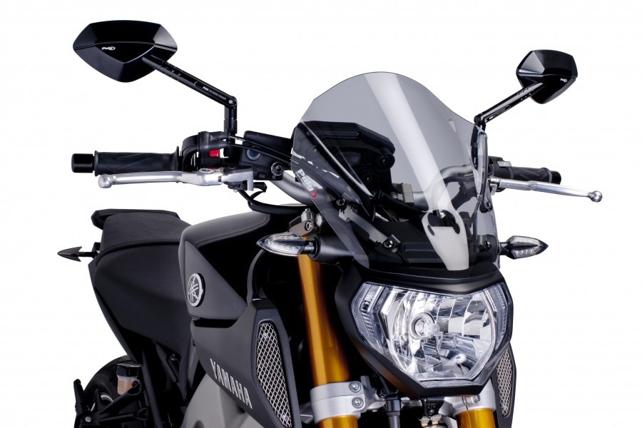 Puig windscherm Yamaha MT 09 2014-2016 Touring 