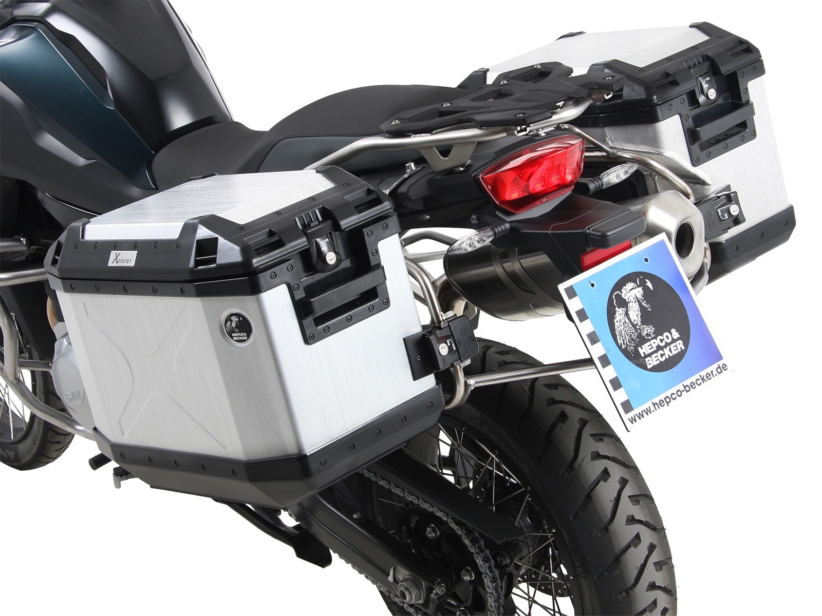 Hepco en Becker zijkoffers BMW F850GS Adventure vanaf 2019 cutout