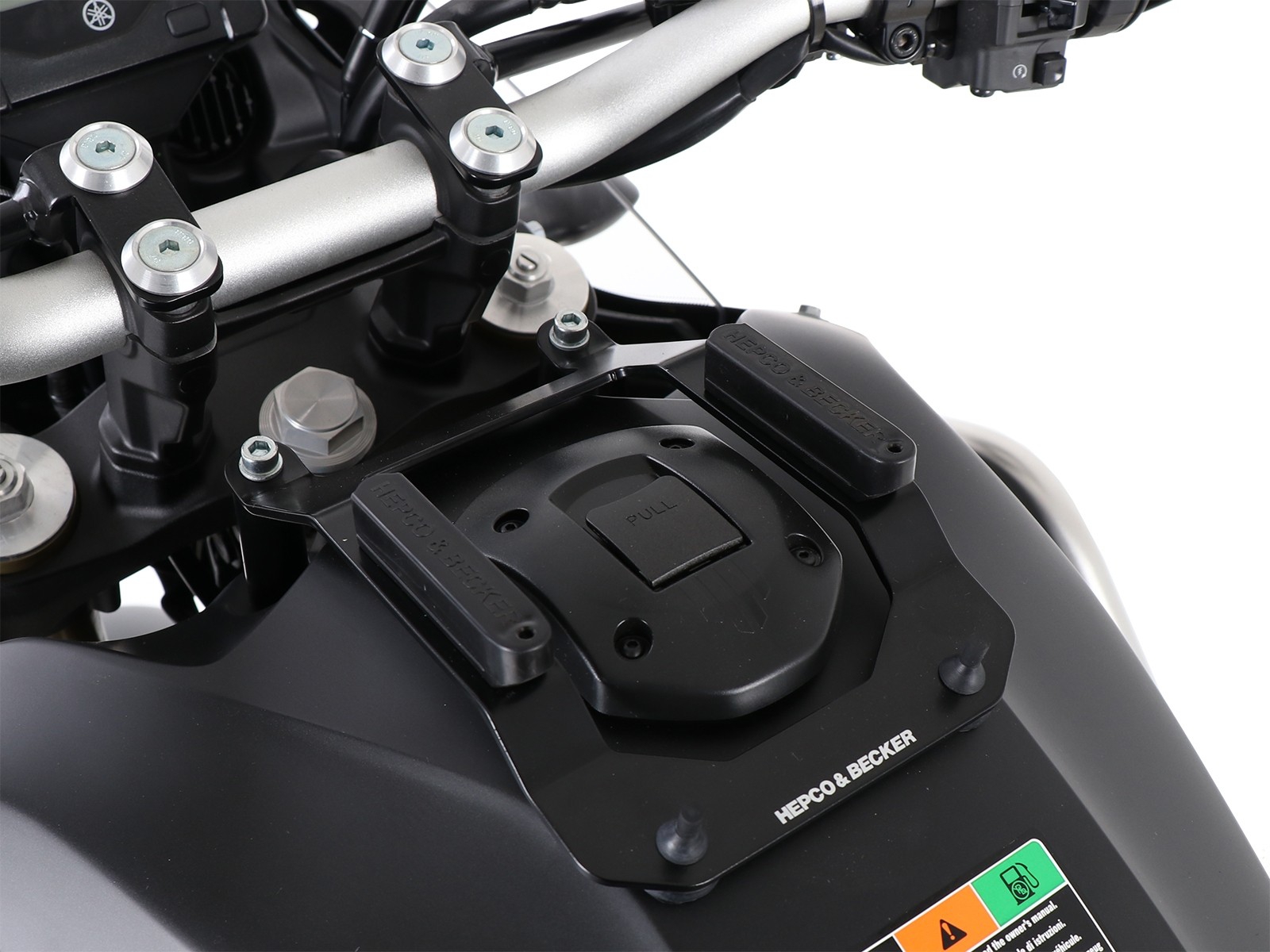 Hepco en Becker bevestiging Tanktas Yamaha Tenere 700 vanaf 2019