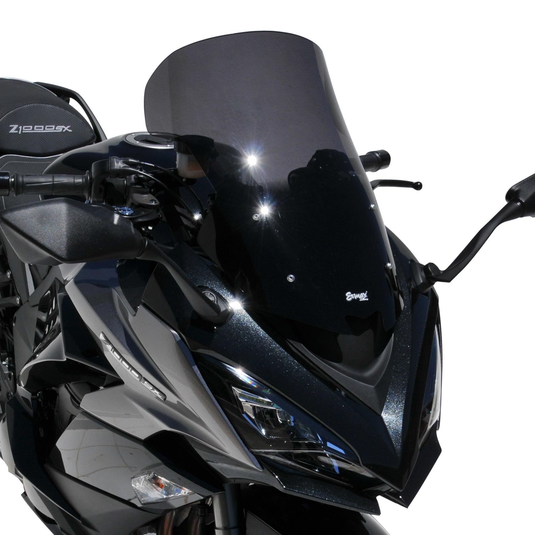 Ermax windscherm Kawasaki Ninja 1000SX verhoogd