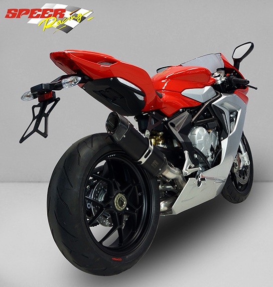 Bodis uitlaat MV Agusta F3 / Brutale / 675 / 800 2012-2015 P-Tec