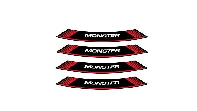 Puig velg stickers Ducati Monster 696 / 796 / 797 / 821 / 1100 / 1200