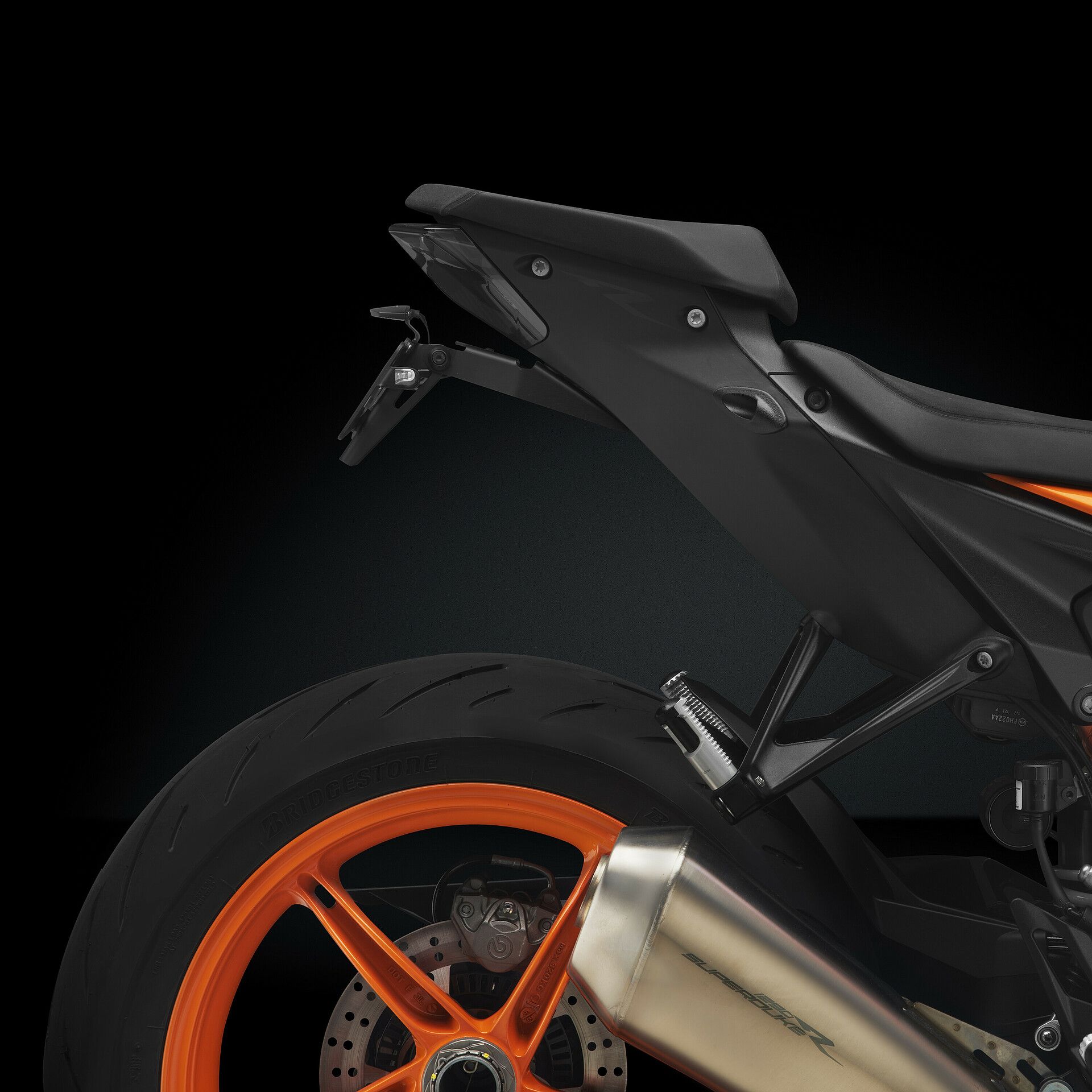 Rizoma kentekenplaathouder KTM 1290 Super Duke R / Evo