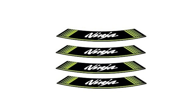 Puig Velg stickers Kawasaki Ninja / H2 / 250R / 300 / 400 / 650 vanaf 2008