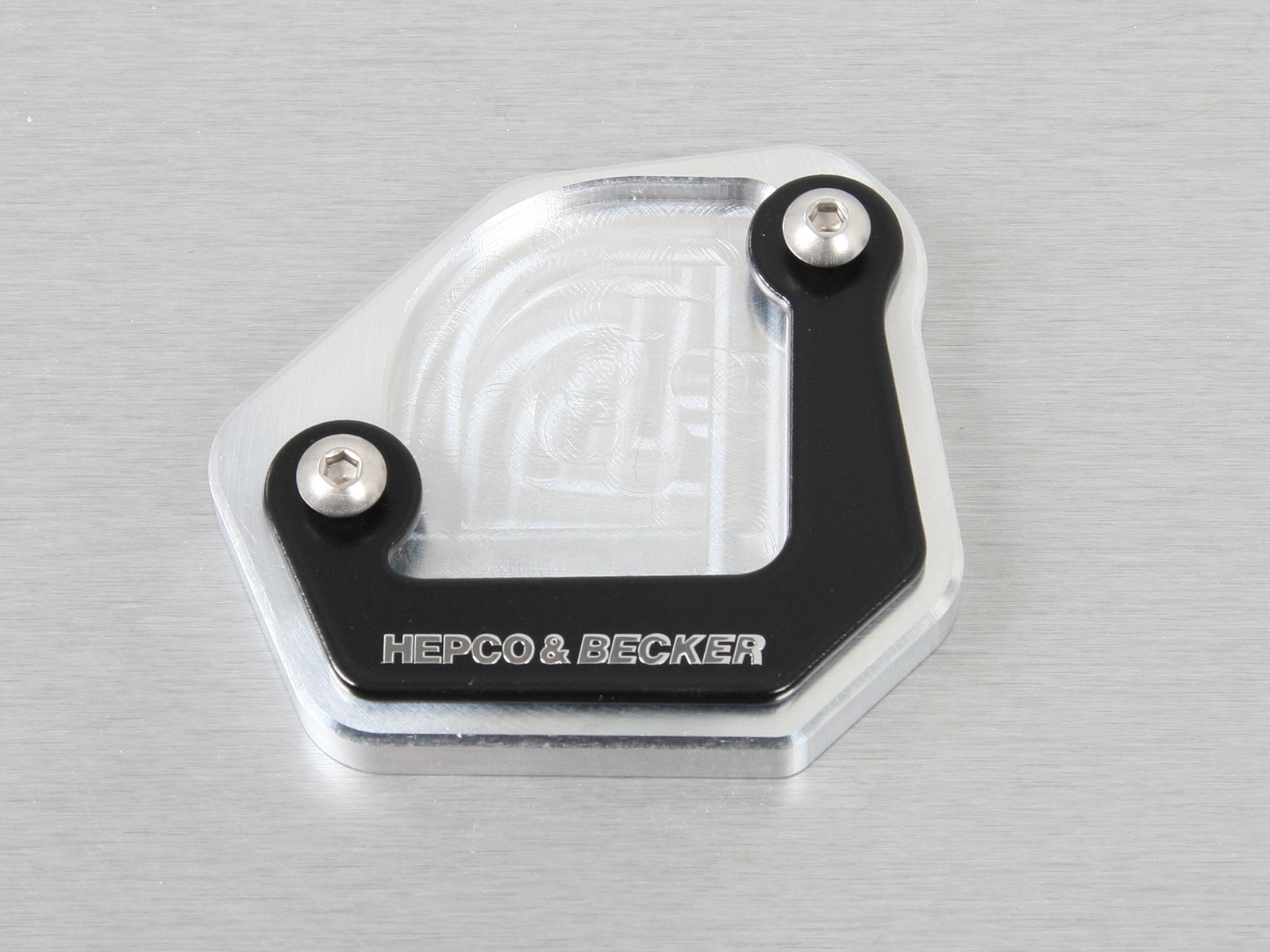 Hepco en Becker zijstandaard vergroter BMW F650GS vanaf 2008