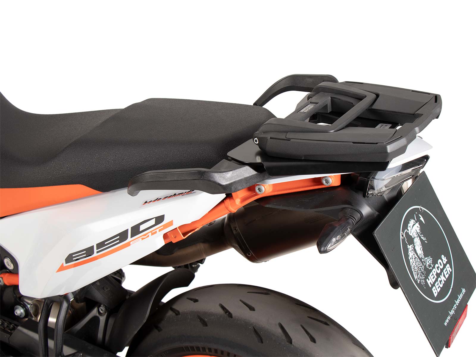 Hepco en Becker Easyrack topkoffer KTM 890 SMT