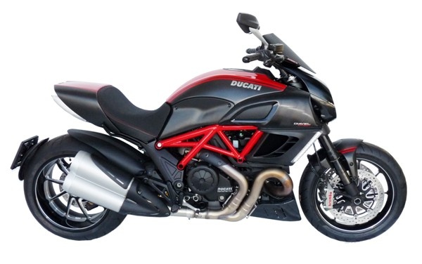 Fabbri windscherm Ducati Diavel 2011-2013