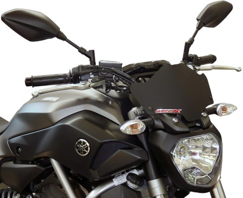 Fabbri windscherm Yamaha MT07 2014-2016 dark smoke Sport