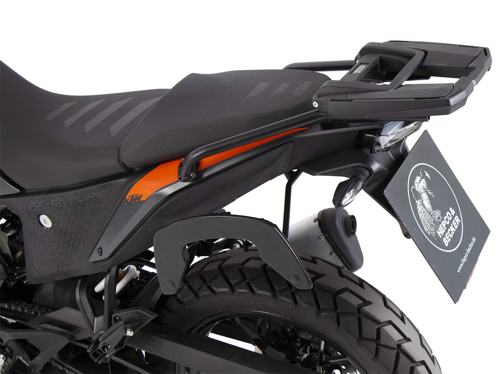 Hepco en Becker Easyrack drager topkoffer KTM 390 Adventure