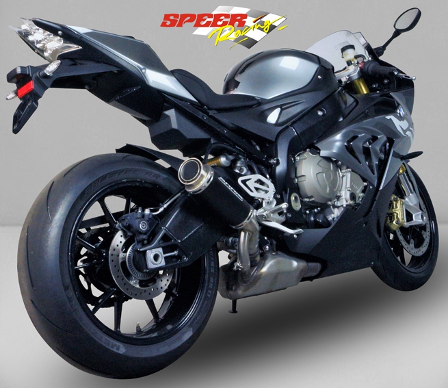 Bodis uitlaat BMW S1000RR 2017 / 2018 GPC-RS2 rvs zwart