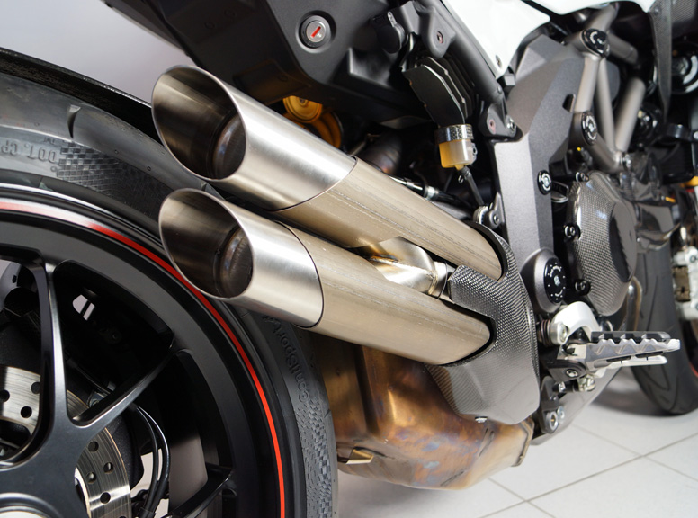 Bodis uitlaat Ducati Multistrada 1200 / S 2011-2014 Duobolico Titanium