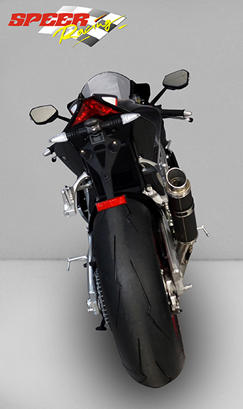 Bodis uitlaat Aprilia RSV4 RR RF 2015-2016 GP1 Zwart