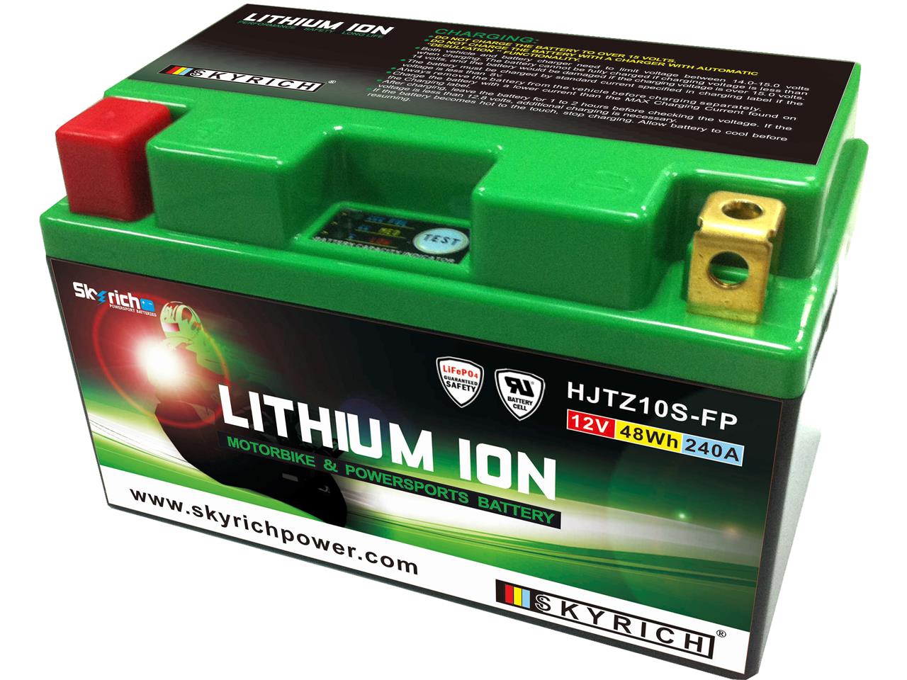 Skyrich Lithium Ion accu LTZ10S