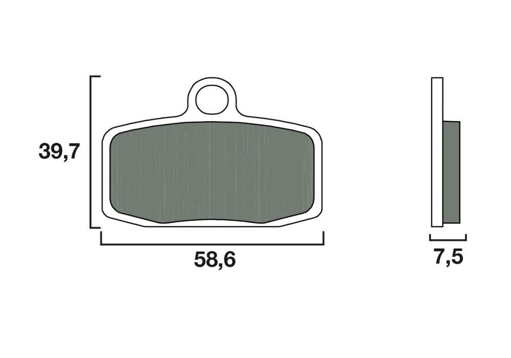 Brembo remblokken