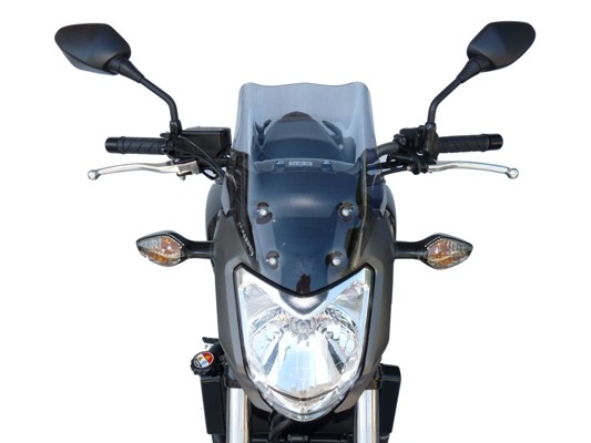 Fabbri windscherm Honda NC700S satijn zwart