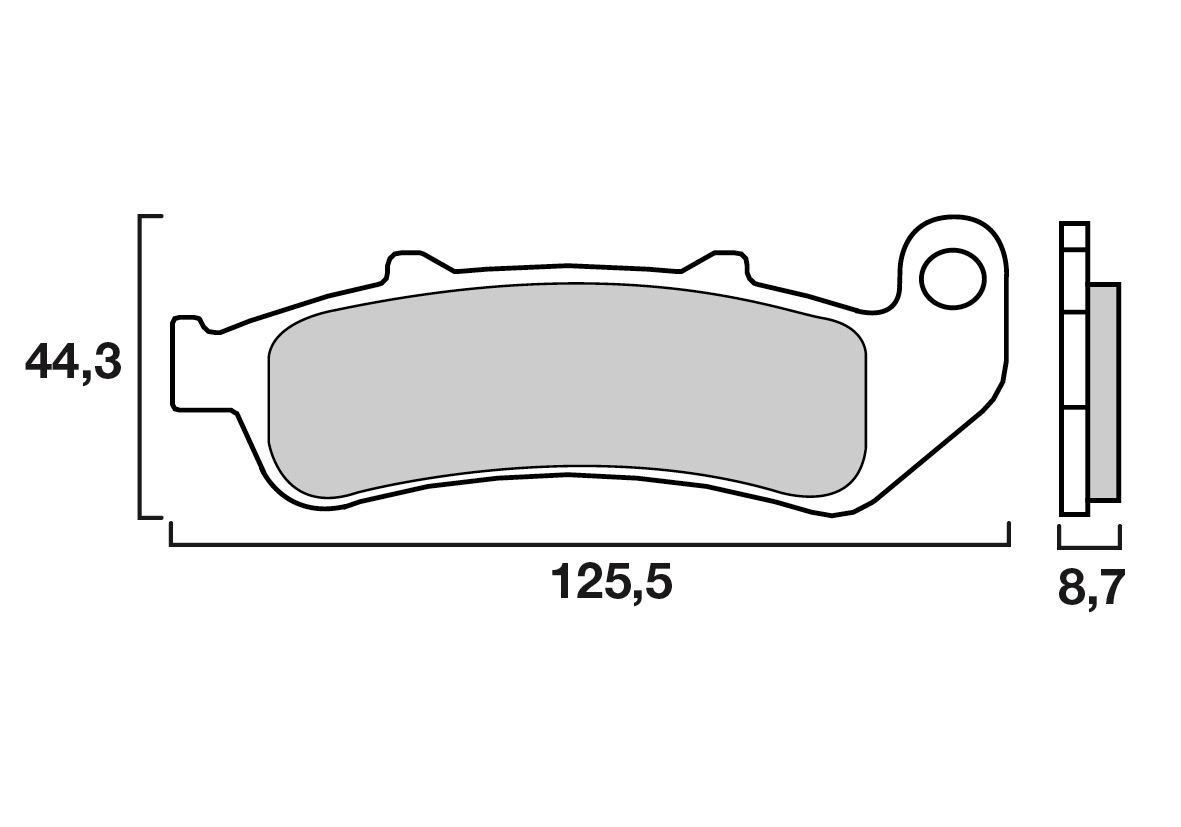 Brembo remblokken