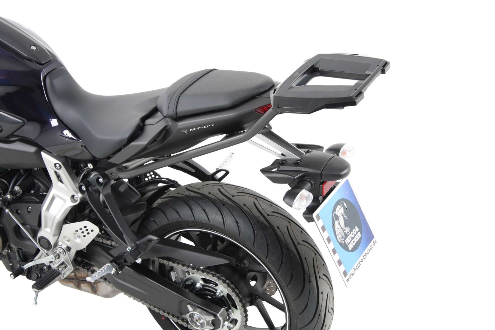 Hepco en Becker rek topkoffer Yamaha MT 07 2014-2017 Alurack