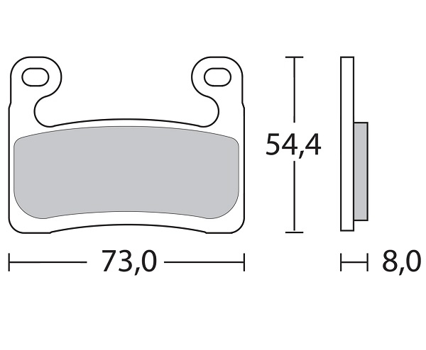 Brembo remblokken