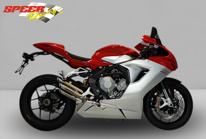 Bodis uitlaat MV Agusta F3 / Brutale / 675 / 800 Triobolico Titanium