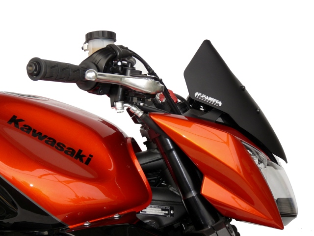 Fabbri windscherm Kawasaki Z1000 2007-2009 satijn zwart