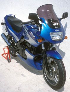Ermax windscherm Kawasaki GPZ500 S 1994-2004 verhoogd