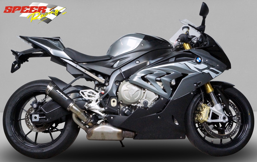 Bodis uitlaat BMW S1000RR 2017 / 2018 GPC-RS2 rvs zwart