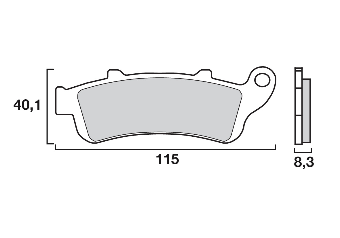 Brembo remblokken