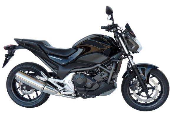 Fabbri windscherm Honda NC700S satijn zwart 