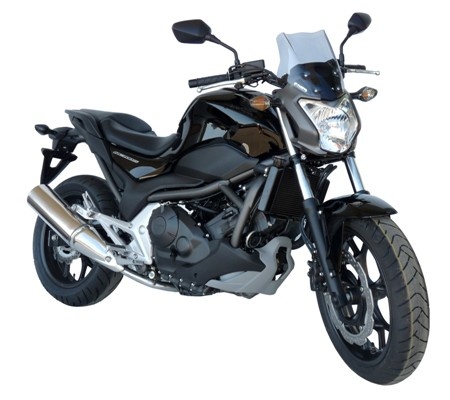 Fabbri windscherm Honda NC700S satijn zwart